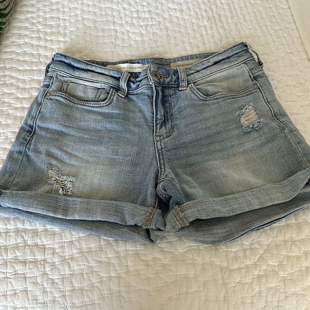Pilcro Boyfriend Shorts